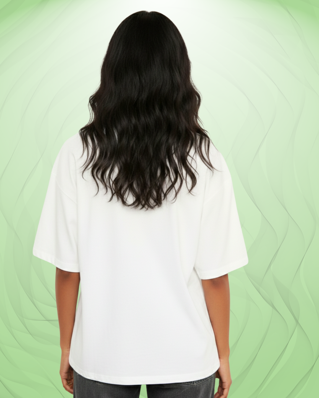 Premium Oversized White Unisex T-Shirt Unisex (240 GSM) – Pure Cotton Bio-Wash