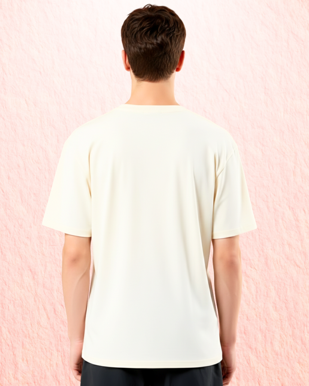 Premium Oversized Off-White Unisex T-Shirt (240 GSM) – Pure Cotton Bio-Wash (Copy)