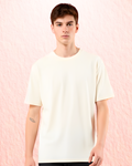 Premium Oversized Off-White Unisex T-Shirt (240 GSM) – Pure Cotton Bio-Wash (Copy)